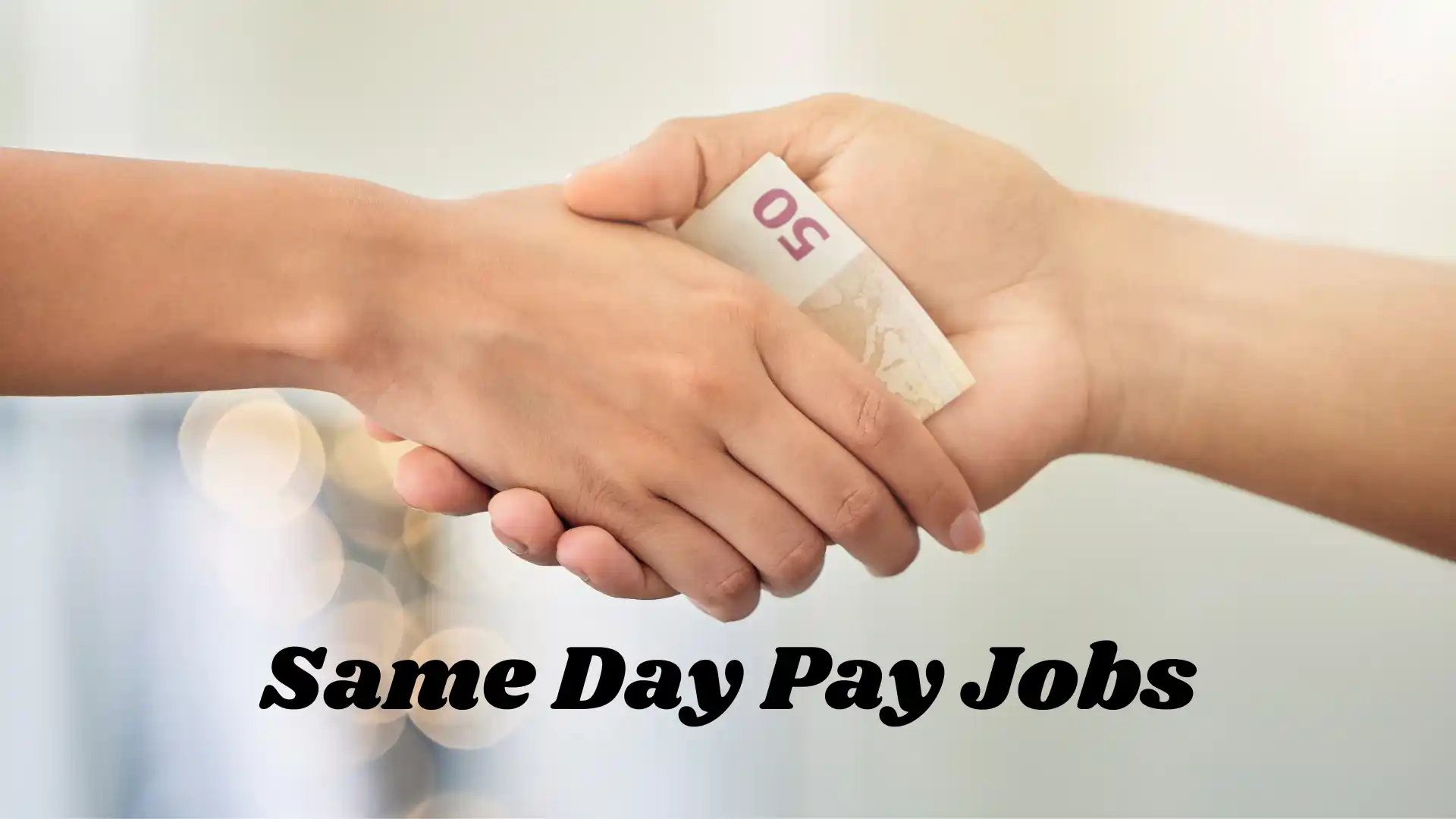 Same Day Pay Jobs: A Comprehensive Guide to Earning Instantly – Suggest Wise