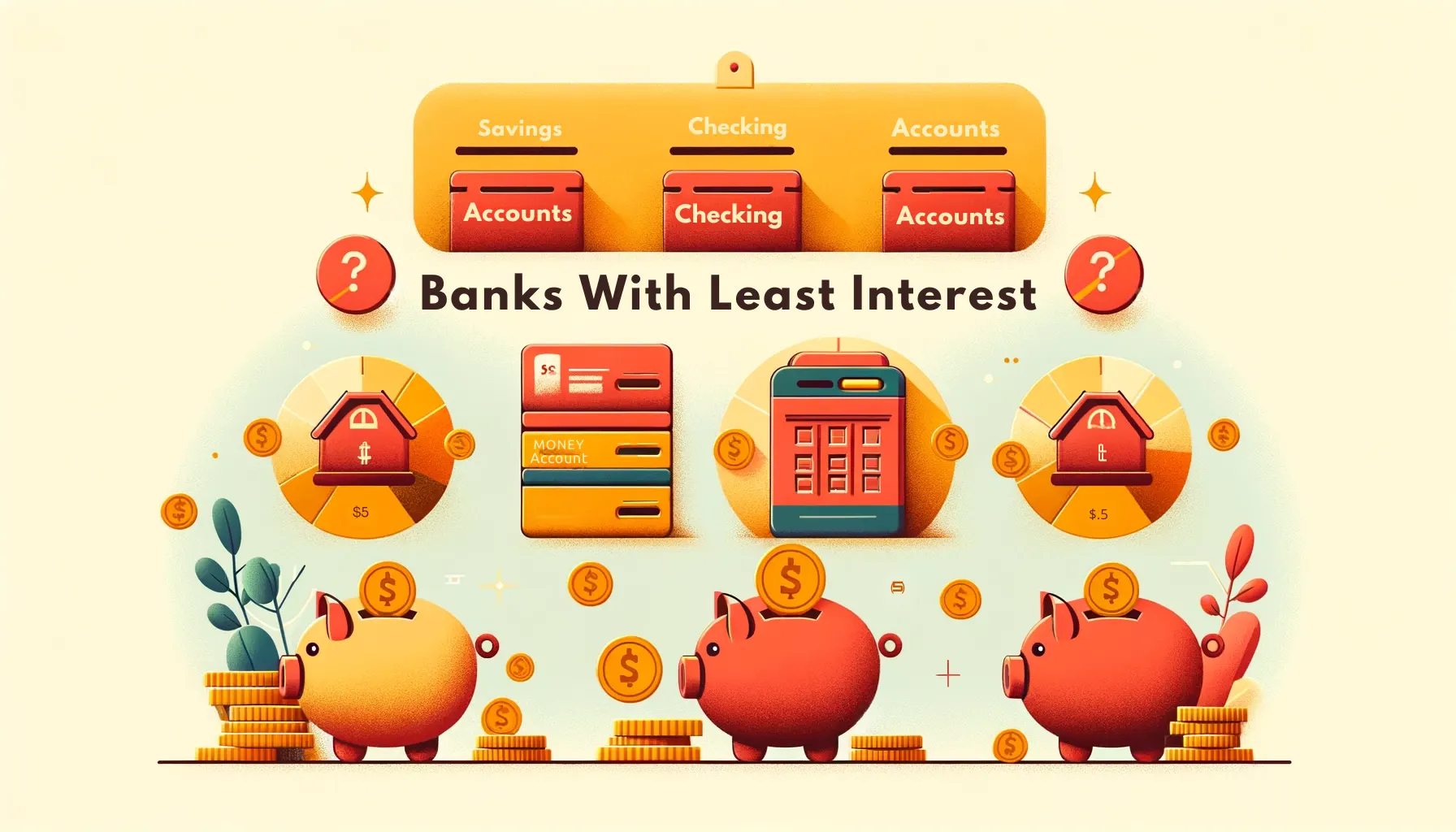 which type of bank account offers the least interest