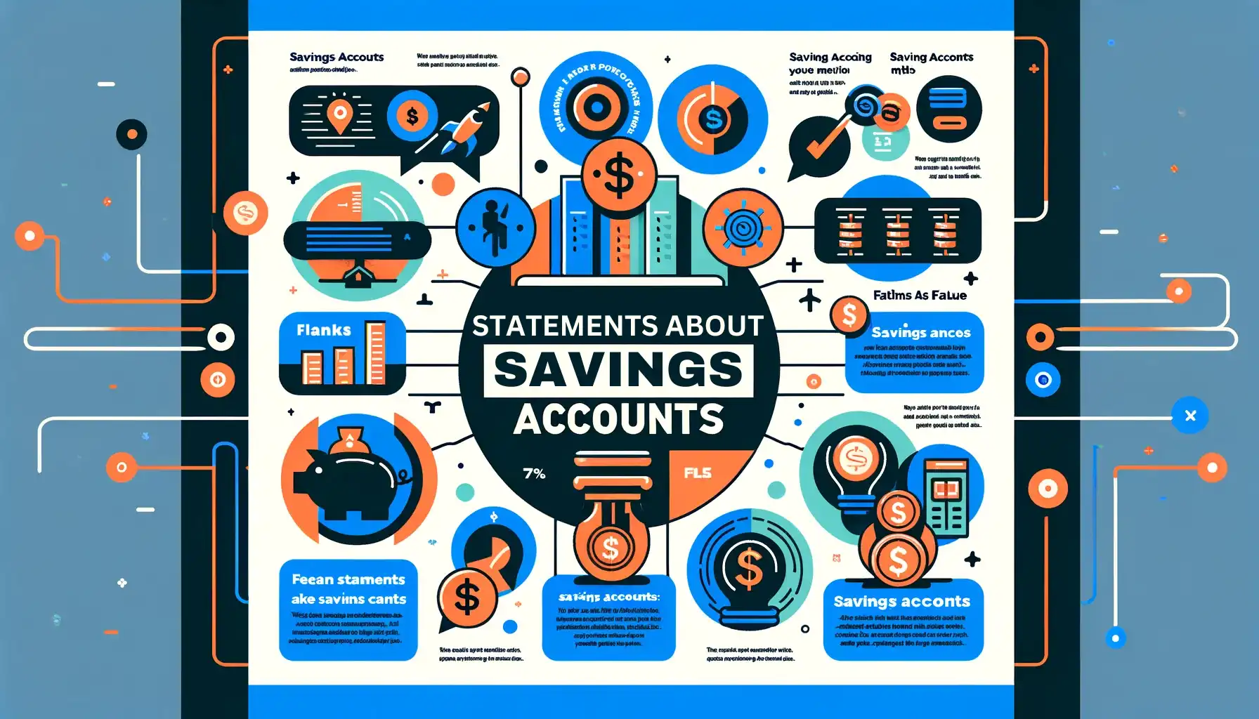 which of the following statements about savings accounts is false brainly